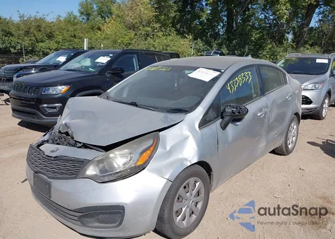 2013 Kia Rio Lx из США, поврежденный, VIN KNADM4A3XD6154320